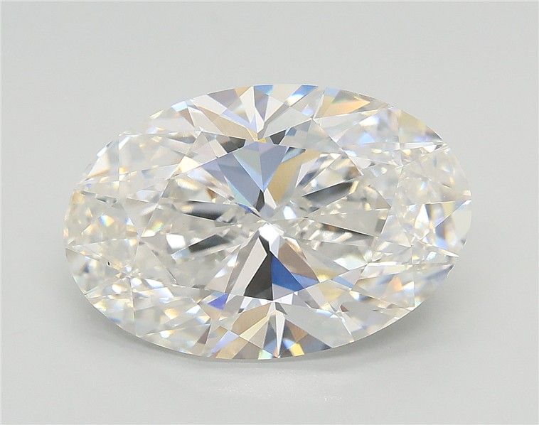 5.01 ct. oval Lab Grown Diamond front image