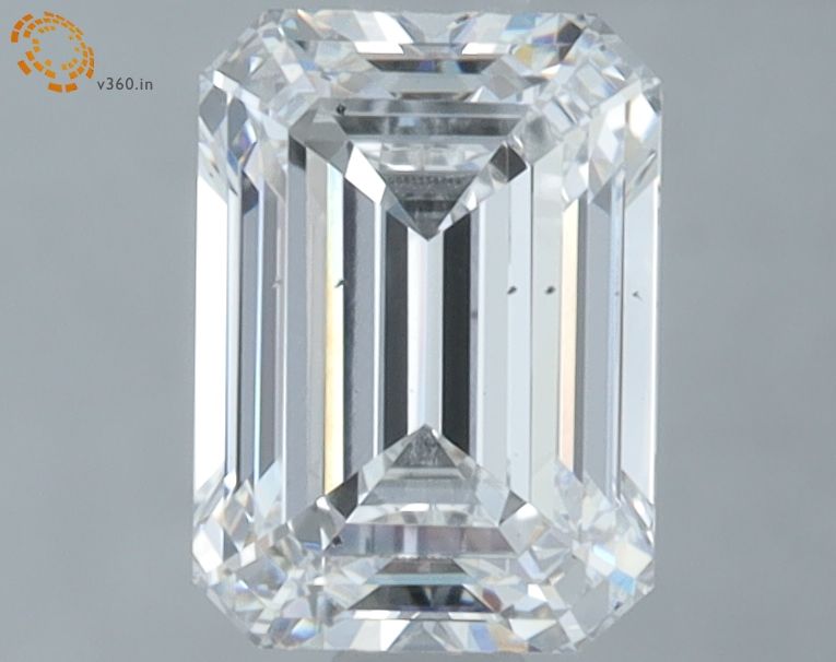 1.26 ct. emerald Lab Grown Diamond front image
