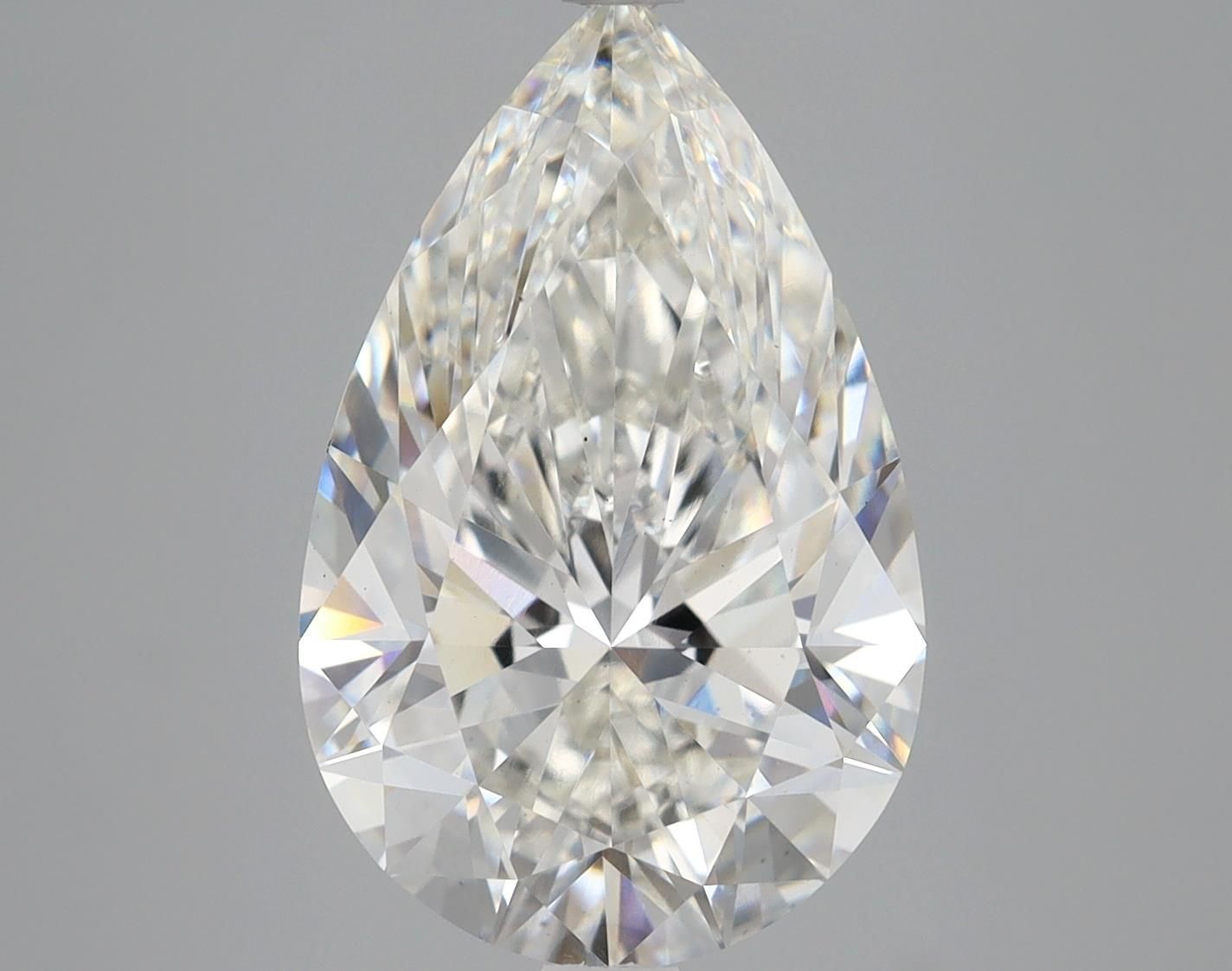 5.21 ct. pear Lab Grown Diamond front image
