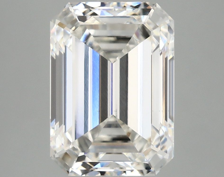 4.09 ct. emerald Lab Grown Diamond front image