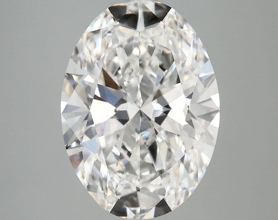 5.05 ct. oval Lab Grown Diamond front image