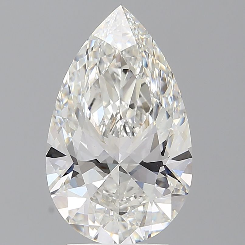 3.52 ct. pear Lab Grown Diamond front image
