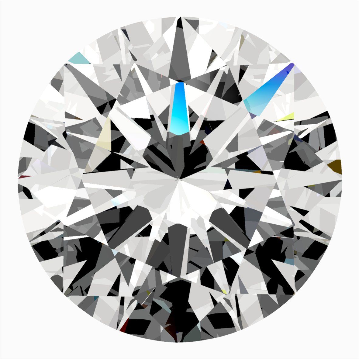 0.35 ct Round diamond