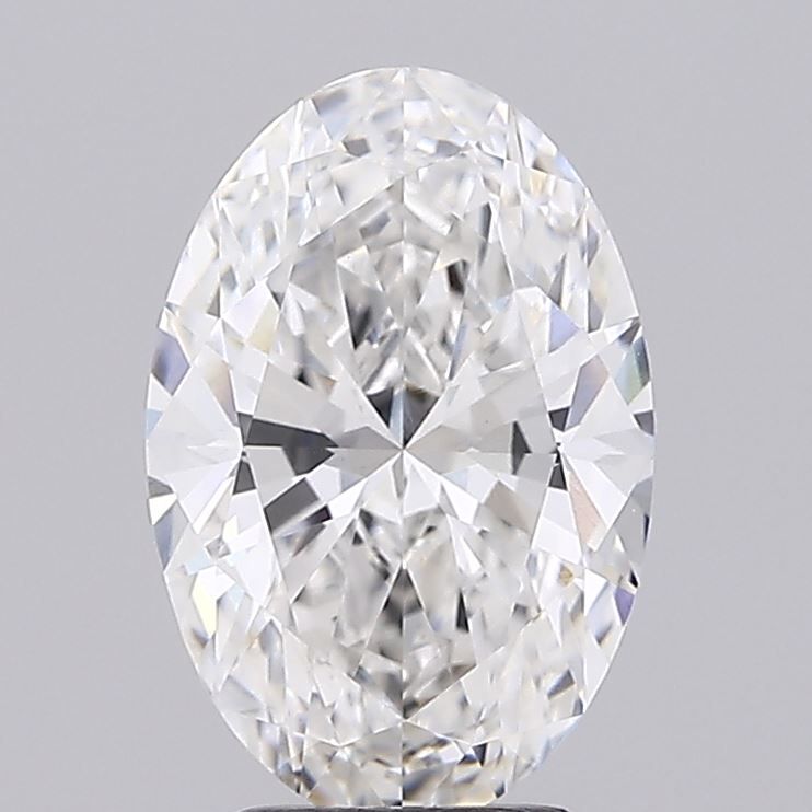 3.02 ct. oval Lab Grown Diamond front image