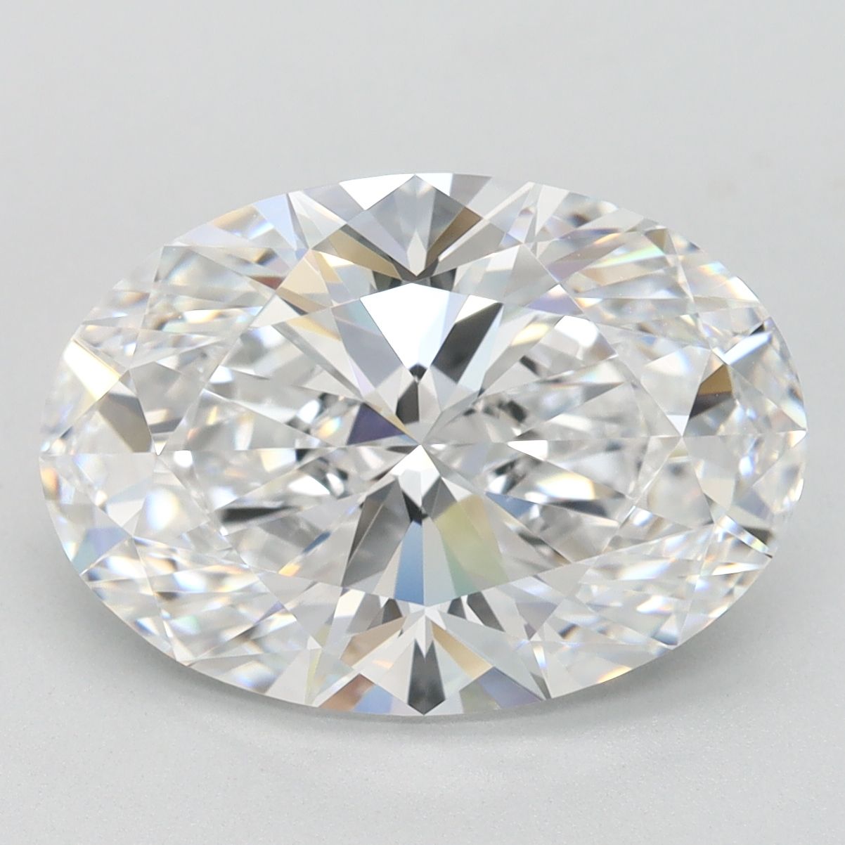 4.17 ct. oval Lab Grown Diamond front image