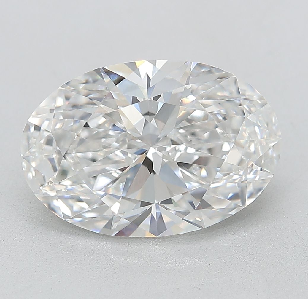 3.12 ct. oval Lab Grown Diamond front image