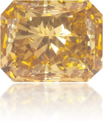 Diament 0.28 ct Fancy Intense Orange/SI2