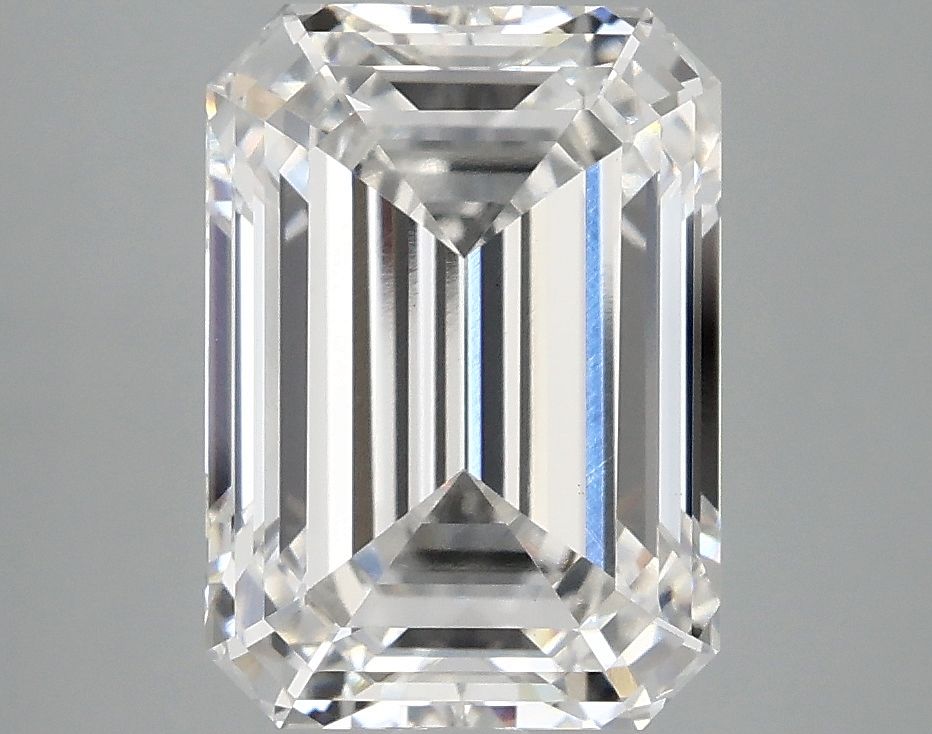 4.09 ct. emerald Lab Grown Diamond front image