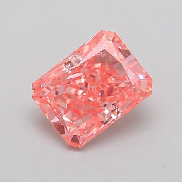 0.84 CT Fancy Vivid Pink RADIANT