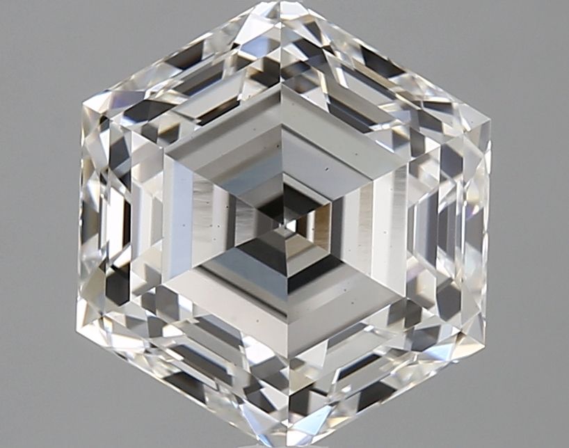 2.65 ct lab-grown Hexagonal Diamond