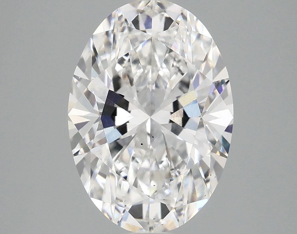3.02 ct. oval Lab Grown Diamond front image