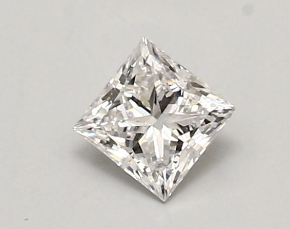 0.65 ct lab-grown Princess Diamond