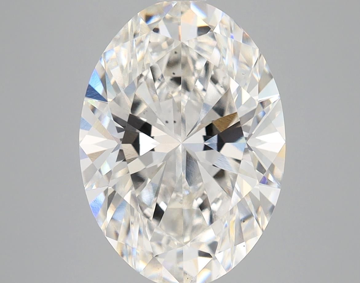 4.30 ct. oval Lab Grown Diamond front image