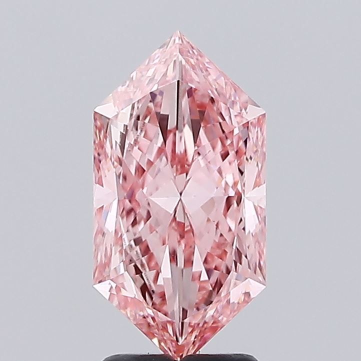 2.53 ct lab-grown Hexagonal Diamond