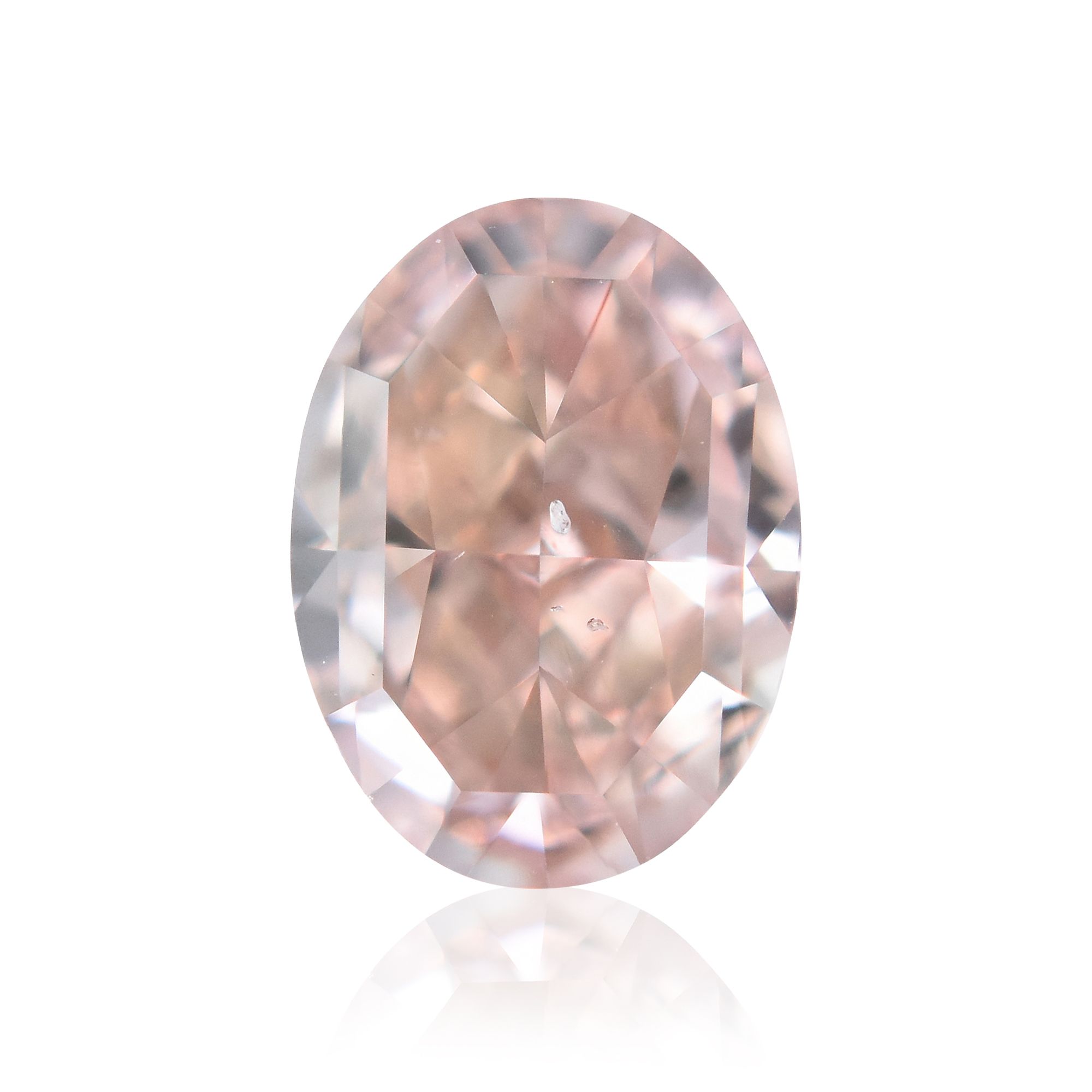Diament 0.5 ct Fancy Brownish Orangey Pink/SI2