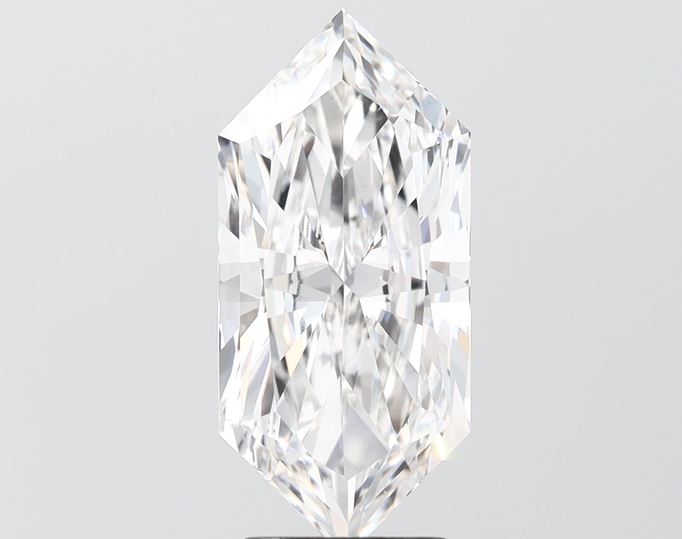 4.01 ct lab-grown Hexagonal Diamond