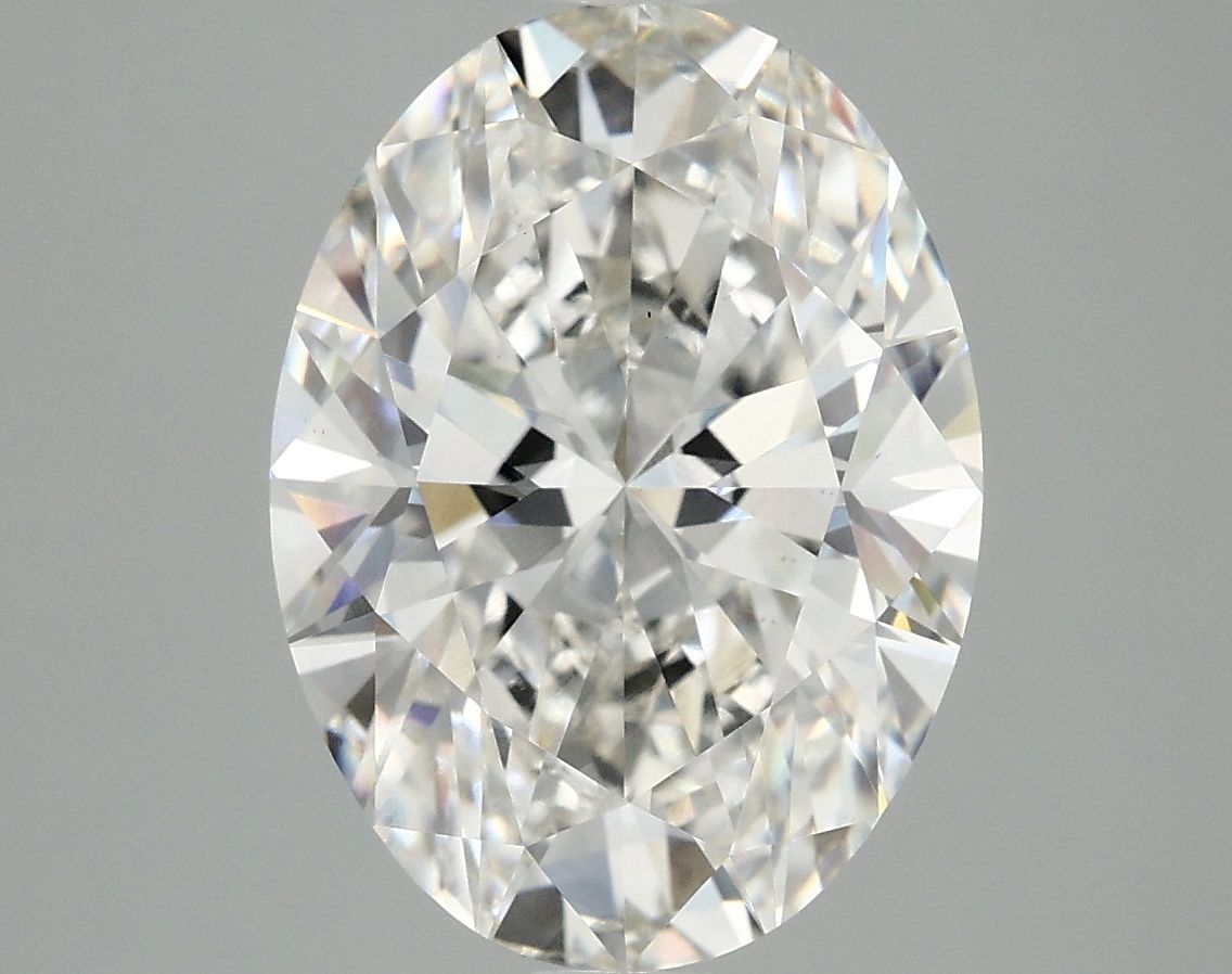 5.09 ct. oval Lab Grown Diamond front image