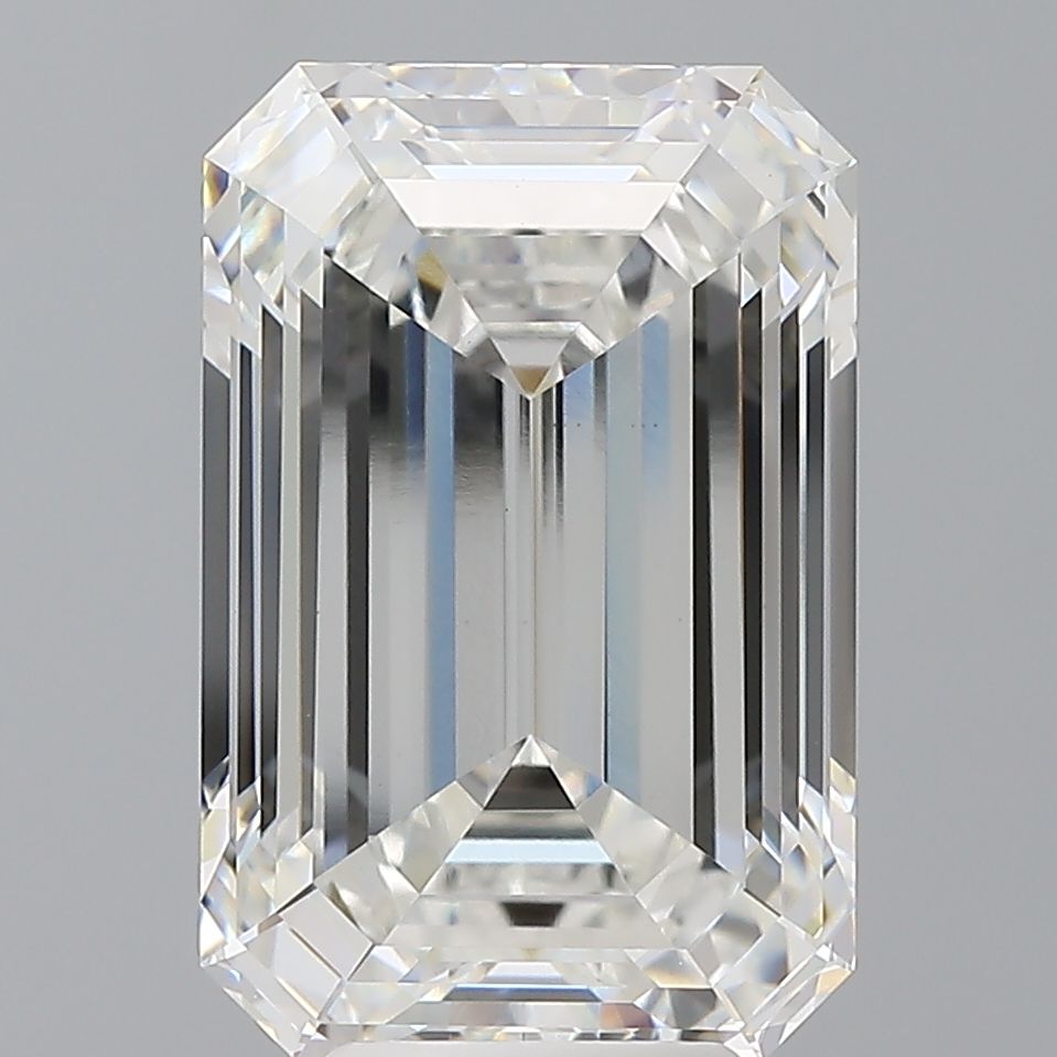 7.08 ct. emerald Lab Grown Diamond front image