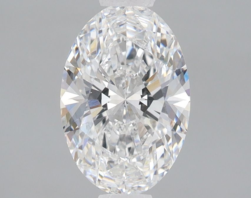 1.30 ct. oval Lab Grown Diamond front image
