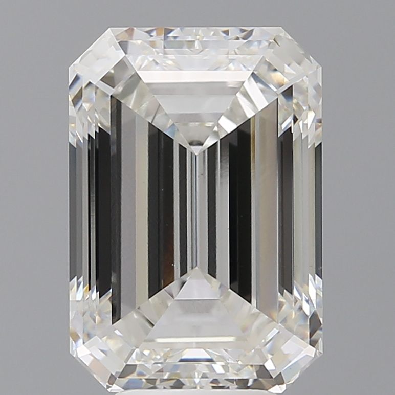 6.58 ct. emerald Lab Grown Diamond front image