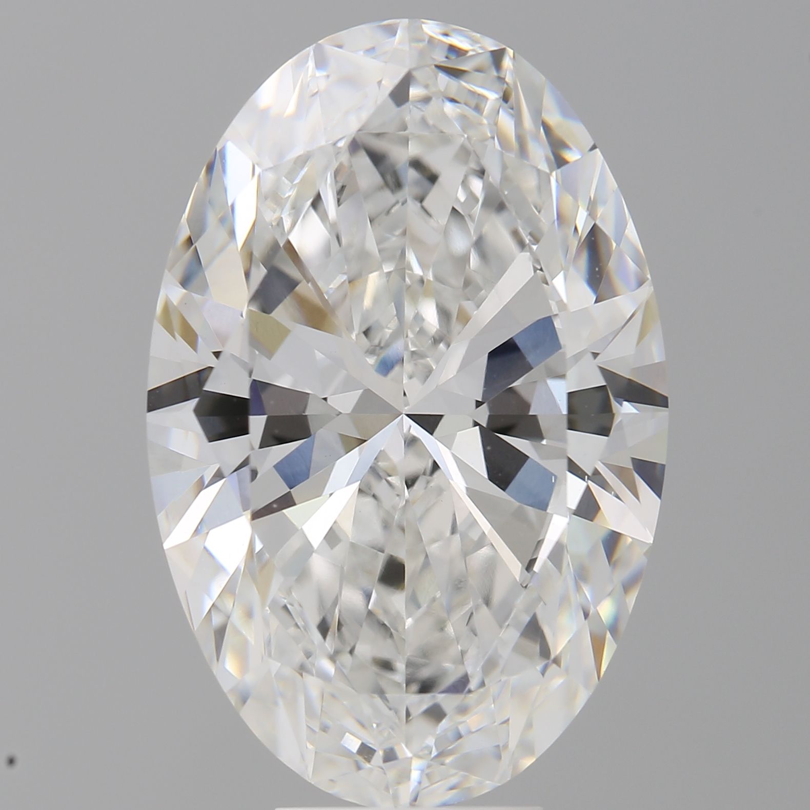 9.01 ct. oval Lab Grown Diamond front image