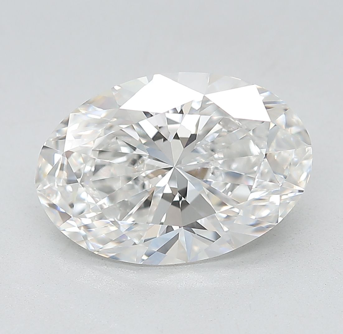 3.33 ct. oval Lab Grown Diamond front image