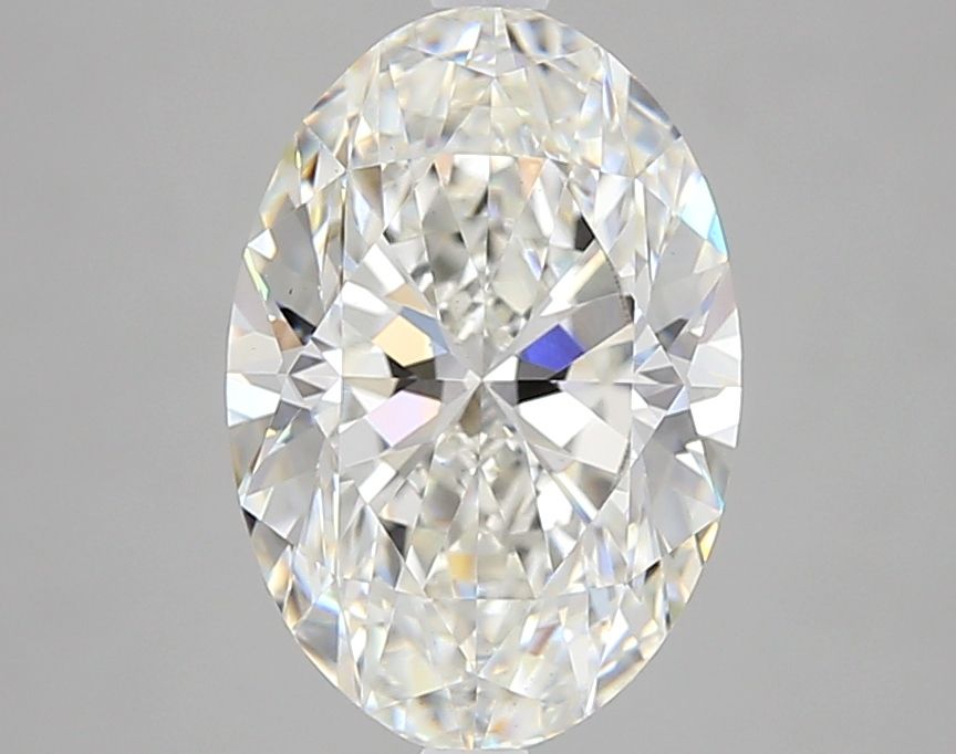3.08 ct. oval Lab Grown Diamond front image