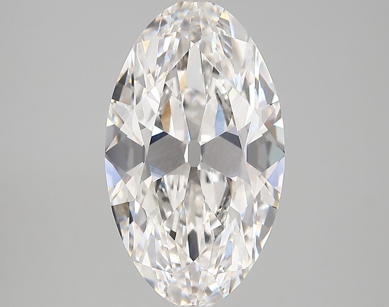4.11 ct. oval Lab Grown Diamond front image