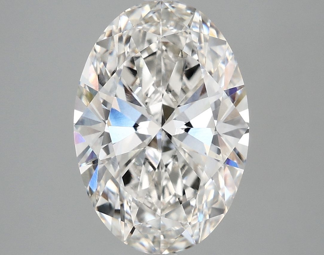 3.91 ct. oval Lab Grown Diamond front image