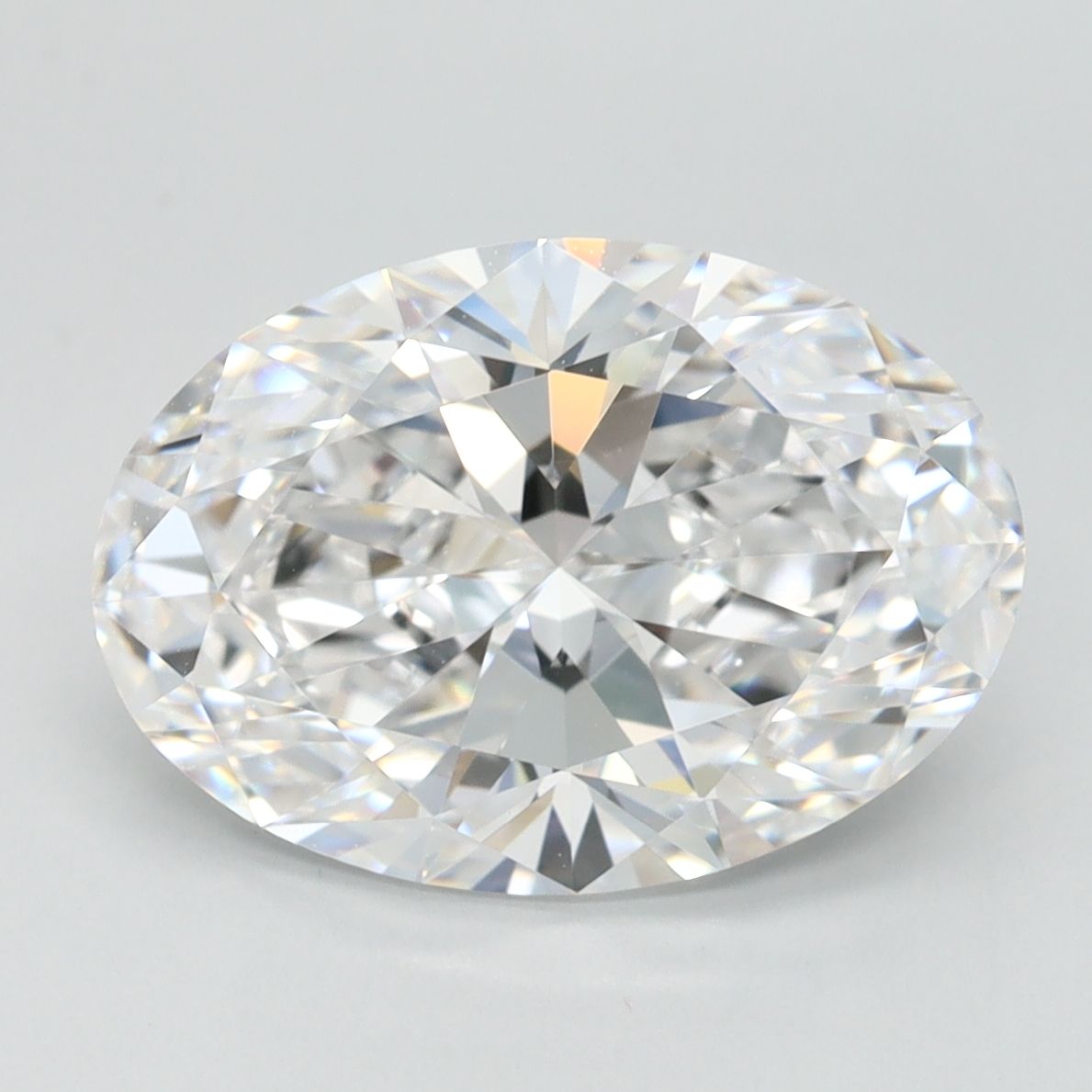 3.18 ct. oval Lab Grown Diamond front image