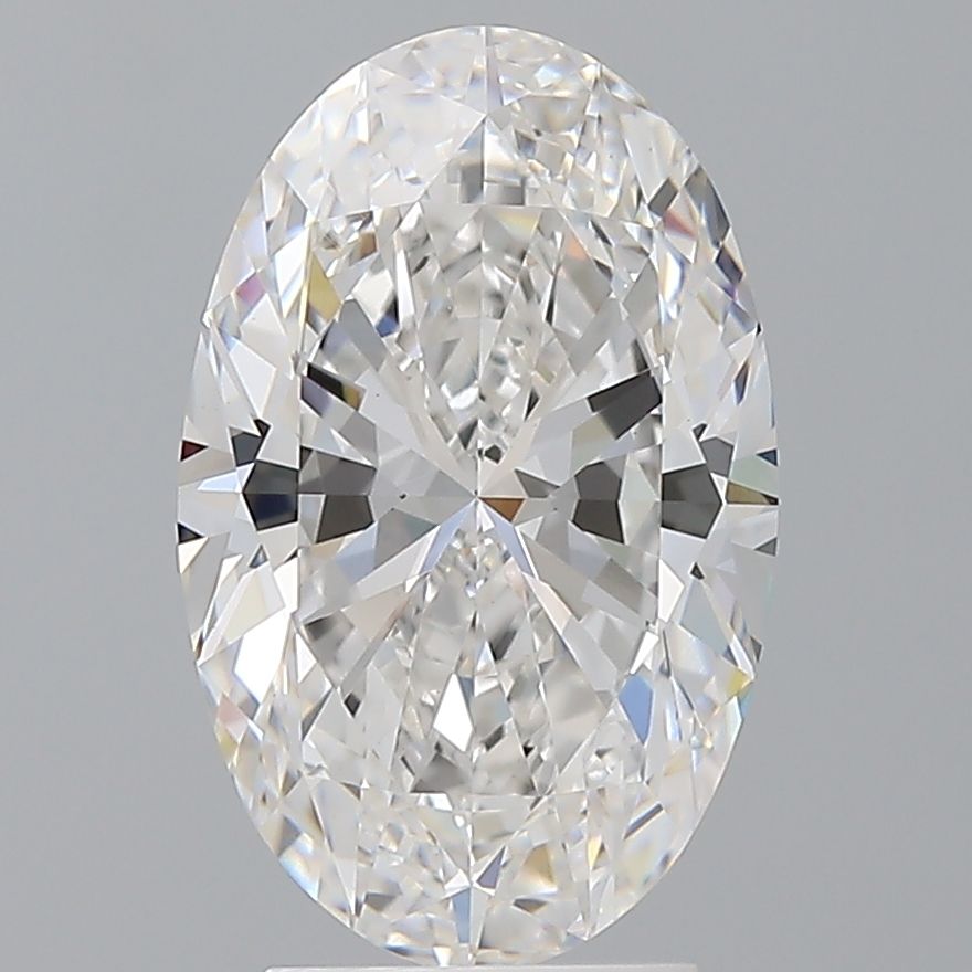 3.59 ct. oval Lab Grown Diamond front image