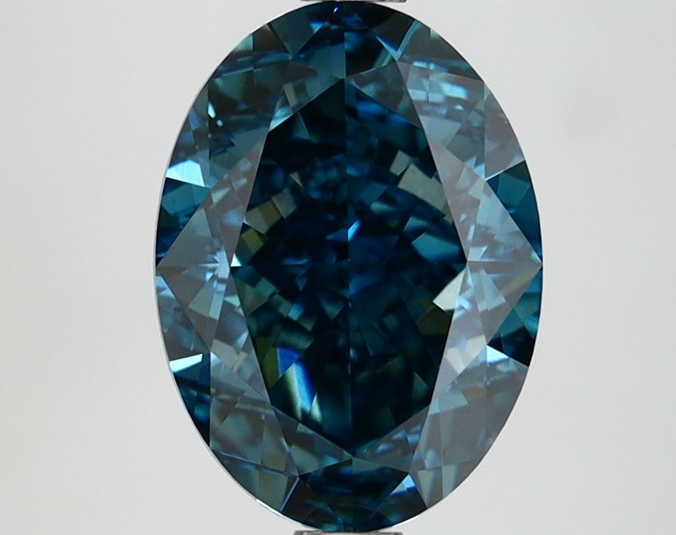 3.16 ct. oval Lab Grown Diamond front image
