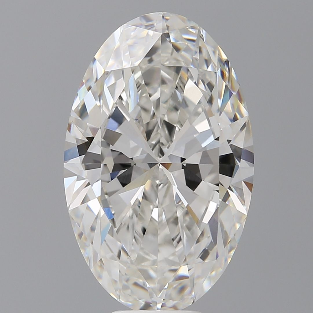 9.60 ct. oval Lab Grown Diamond front image