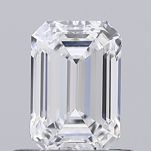 0.59 ct. emerald Lab Grown Diamond front image