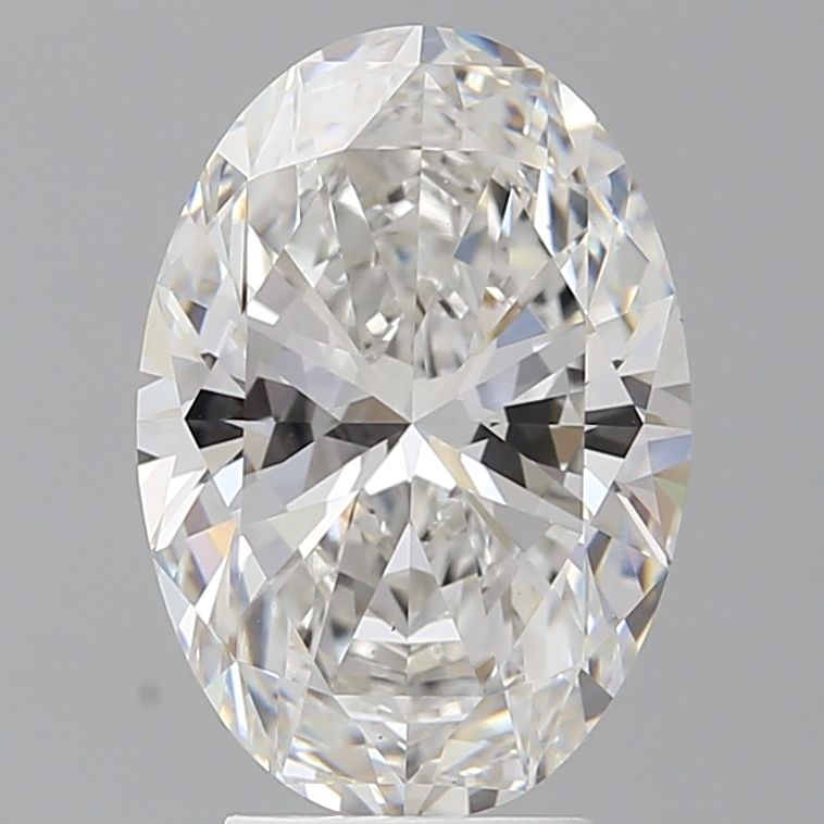 4.05 ct. oval Lab Grown Diamond front image