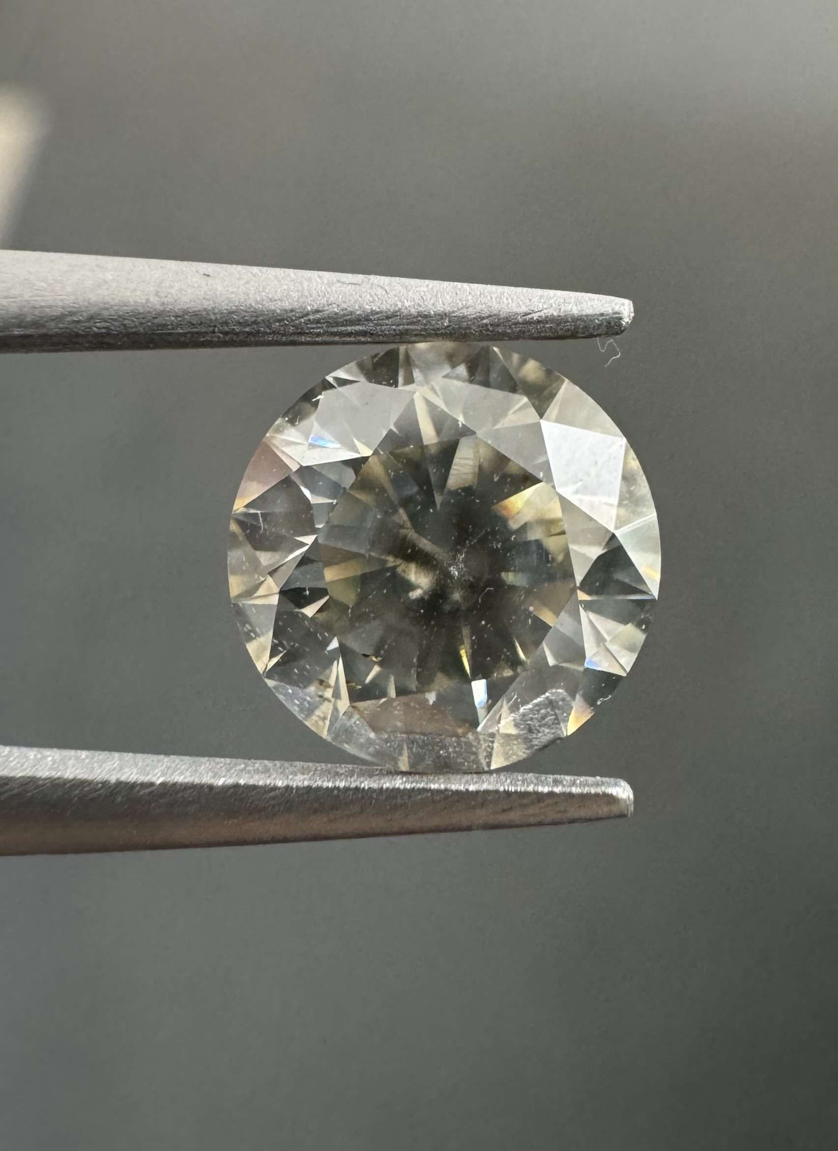 Diament 1.07 ct Fancy Gray/I1