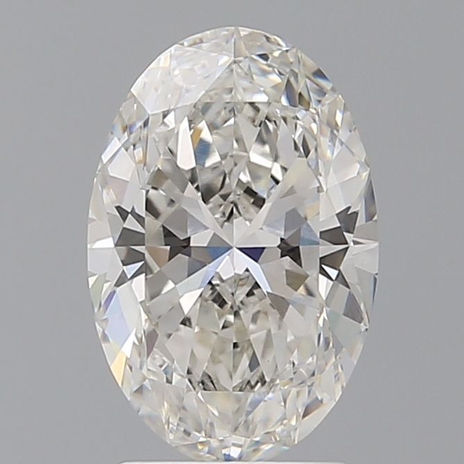 2.55 ct. oval Lab Grown Diamond front image