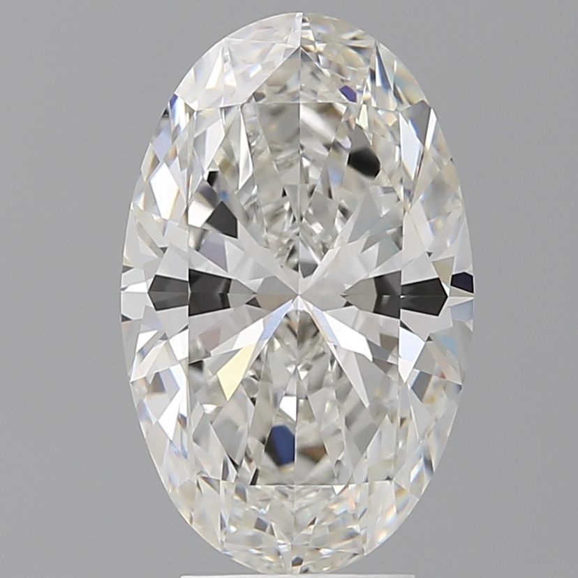 4.58 ct. oval Lab Grown Diamond front image