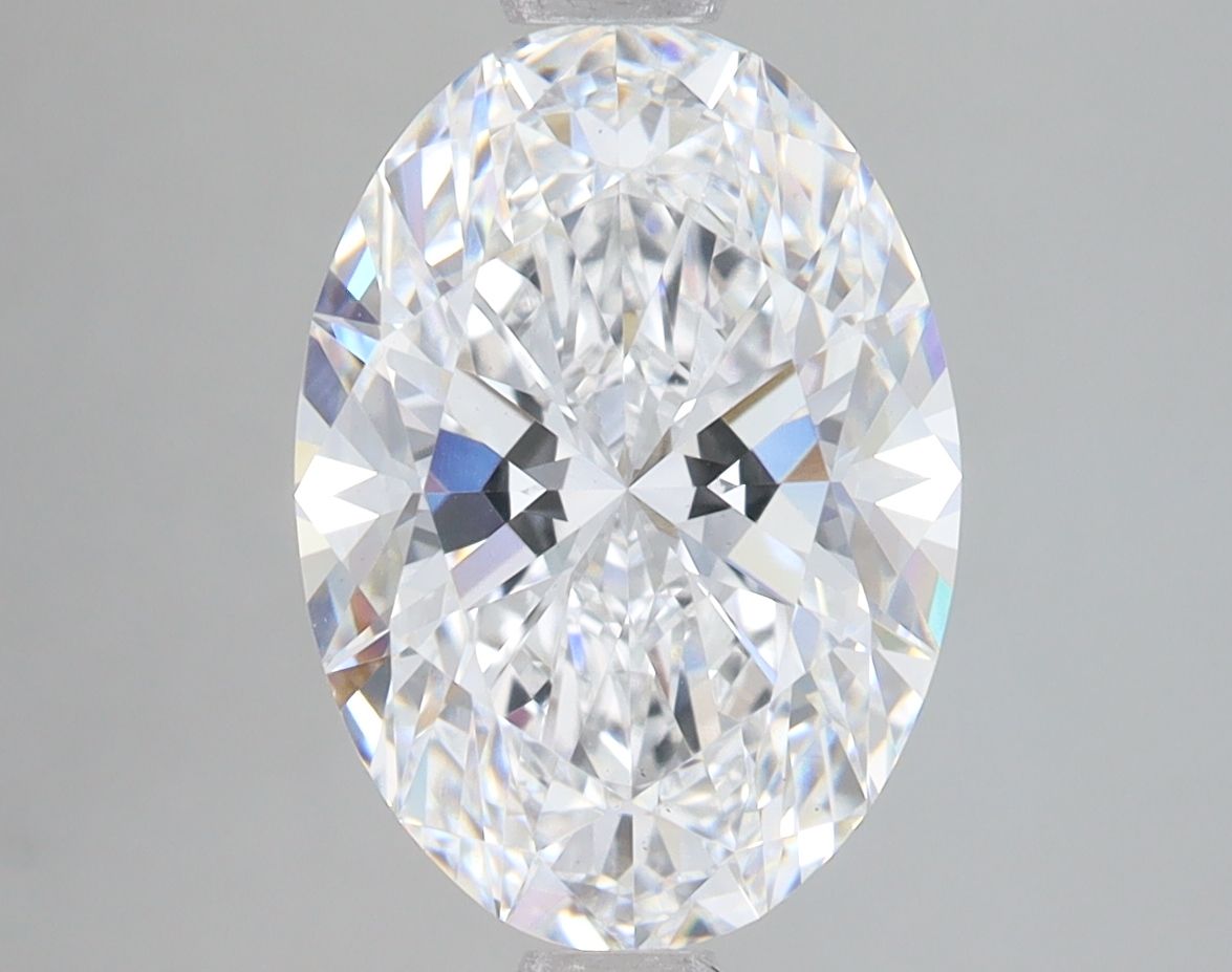 3.65 ct. oval Lab Grown Diamond front image