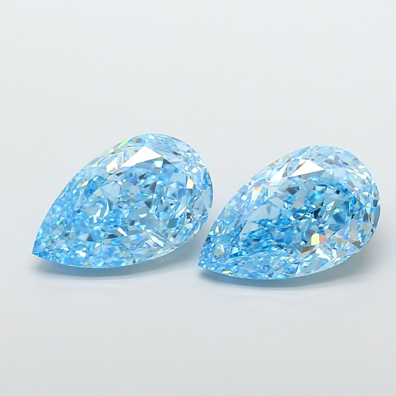 8.09 ct. pear Lab Grown Diamond front image
