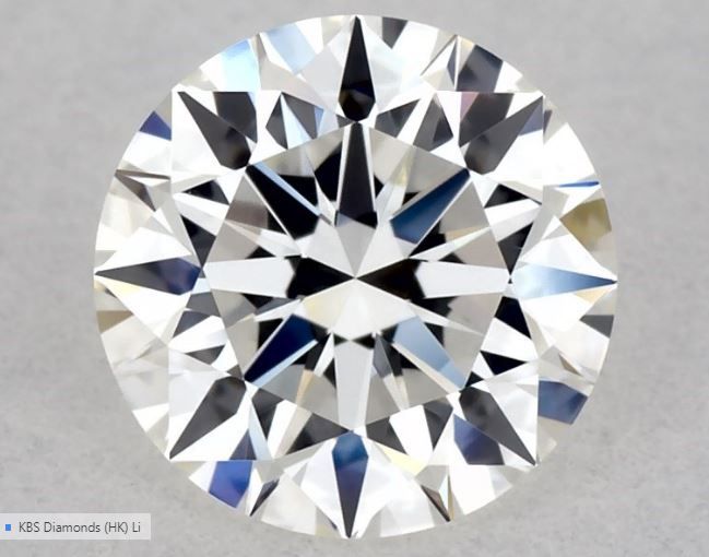 0.58 ct Round diamond
