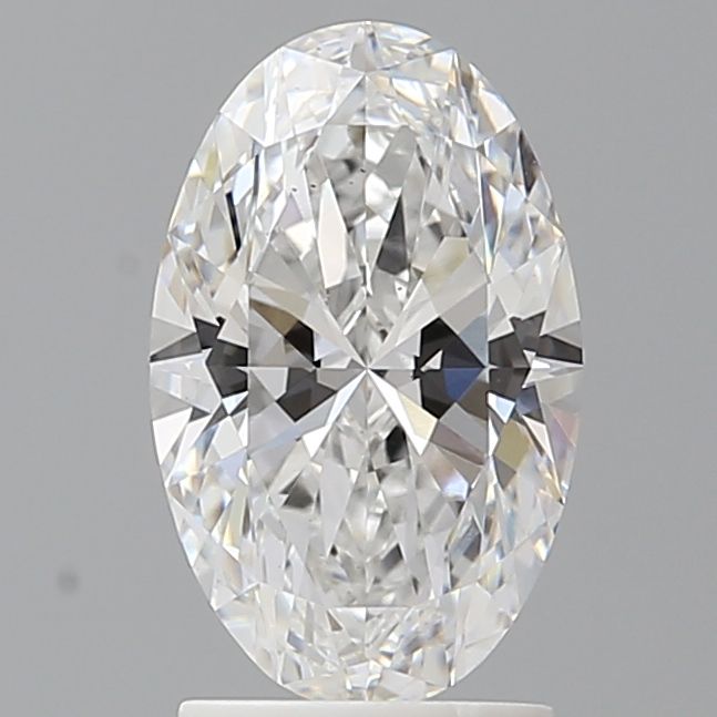 2.02 ct. oval Lab Grown Diamond front image