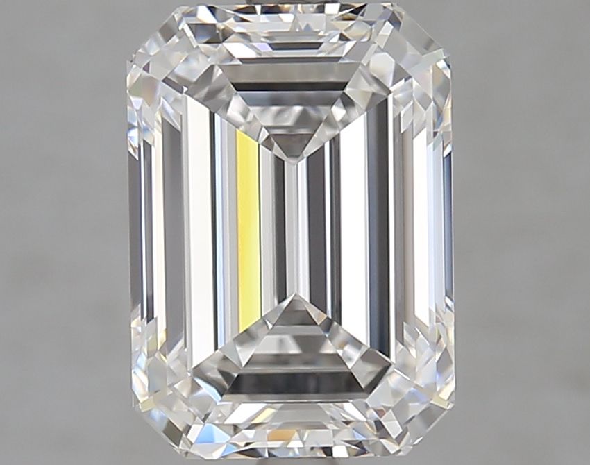 Diamant Émeraude 4.02 ct - Couleur D - Pureté VVS2