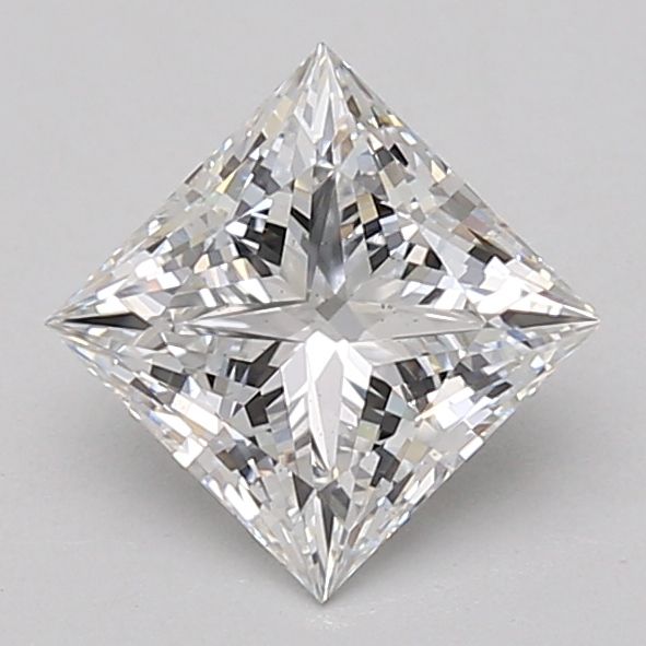 1.56 ct. princess Lab Grown Diamond front image