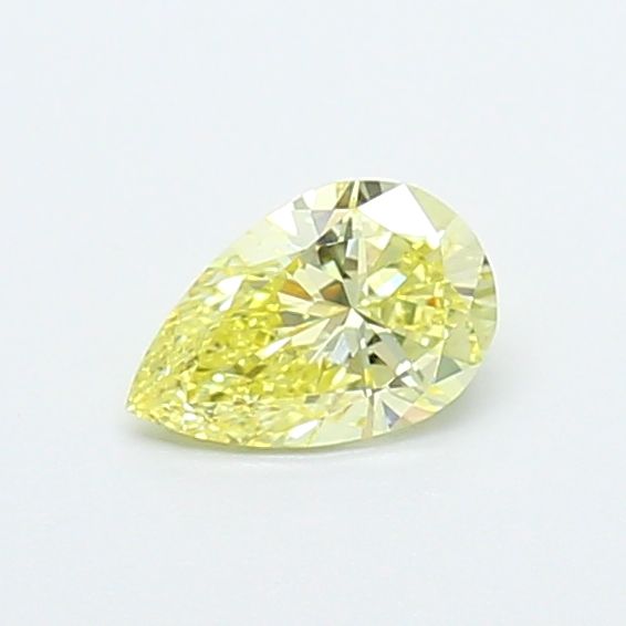 0.41 CT Fancy Intense Yellow PEAR