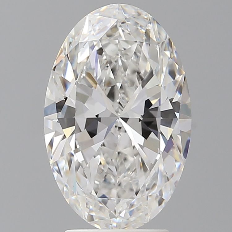 3.56 ct. oval Lab Grown Diamond front image