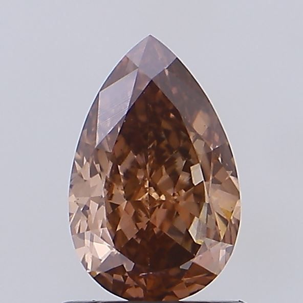 1.07 CT Fancy Brown PEAR