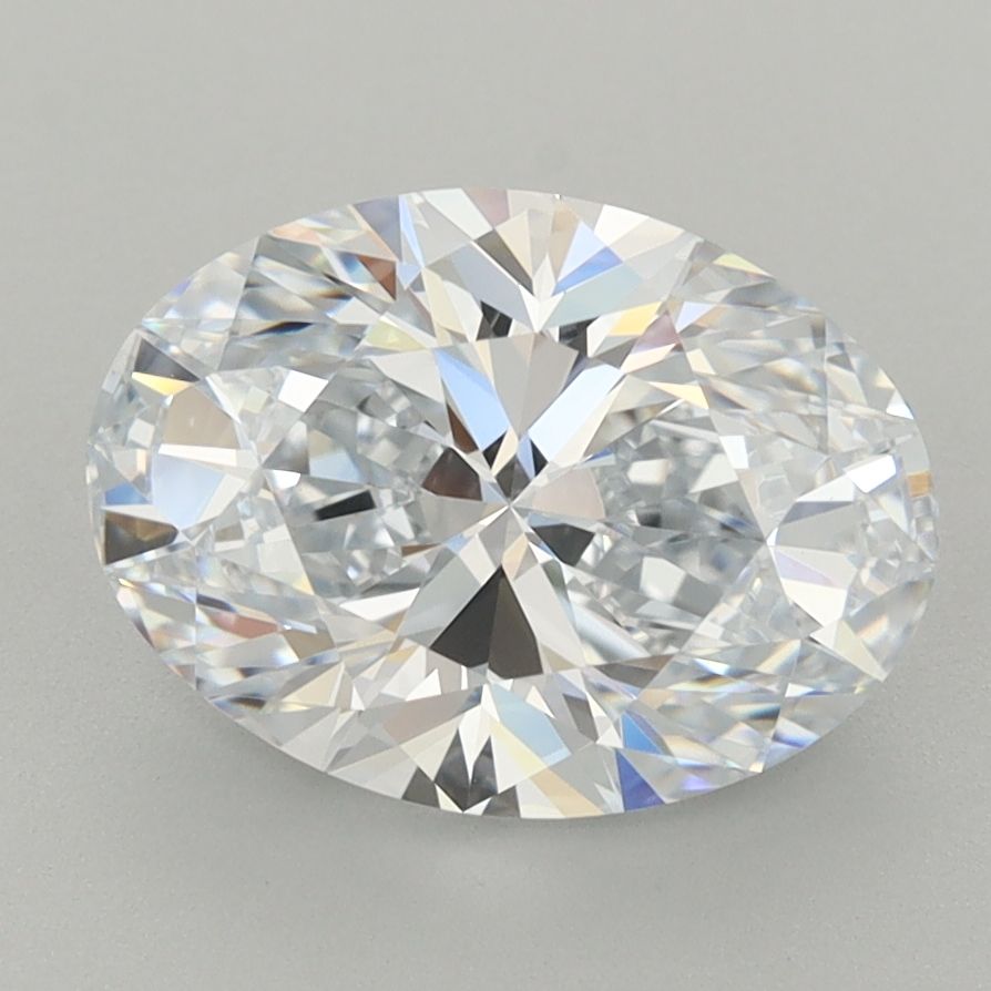 3.02 ct. oval Lab Grown Diamond front image