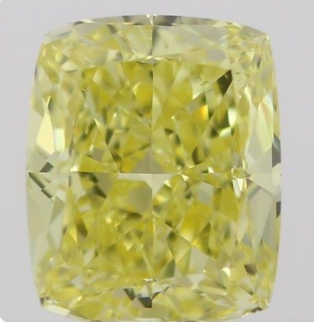 Diament 0.5 ct Fancy Intense Yellow/SI1