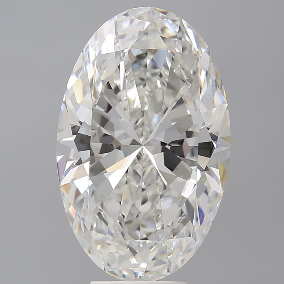 7.60 ct. oval Lab Grown Diamond front image